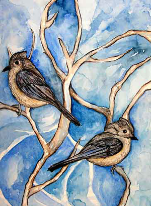 Janet Jaffke Bird Painting